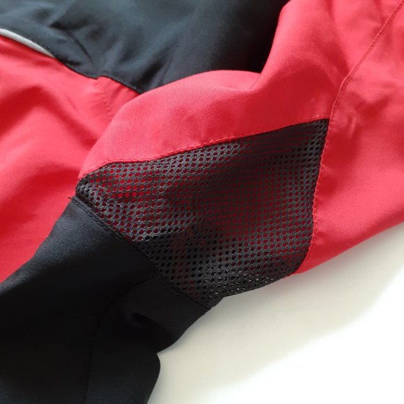 shebeest Full Zip Cycling Jacket Red Black Size L - Picture 8 of 11